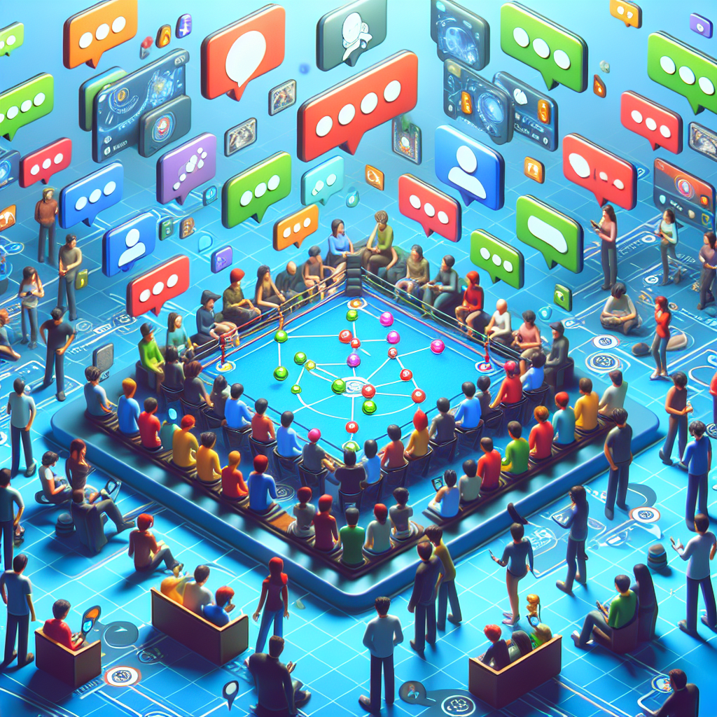 Players discussing strategies in a forum